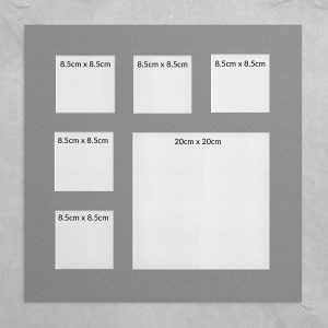 Multi Aperture Mount for 40cm x 40cm Frame