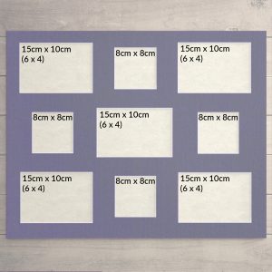 Multi Aperture Mount for 50.8cm x 40.6cm (20" x 16") Frame