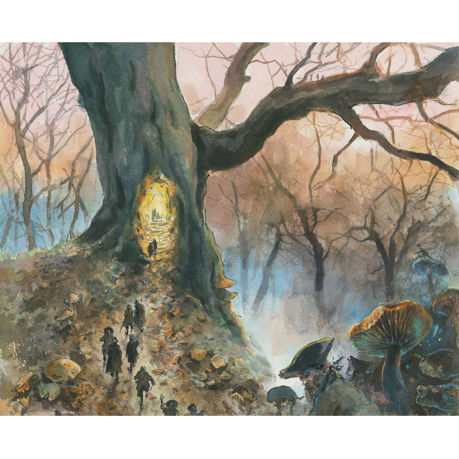 Dusk by Jonathan Walker - Signed Limited Edition Print