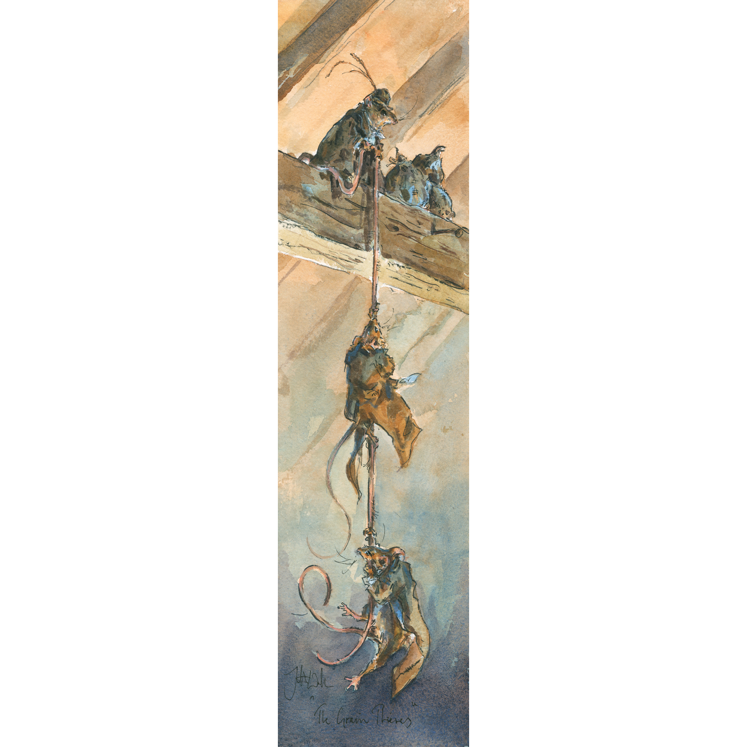 The Grain Thieves by Jonathan Walker - Signed Limited Edition Print