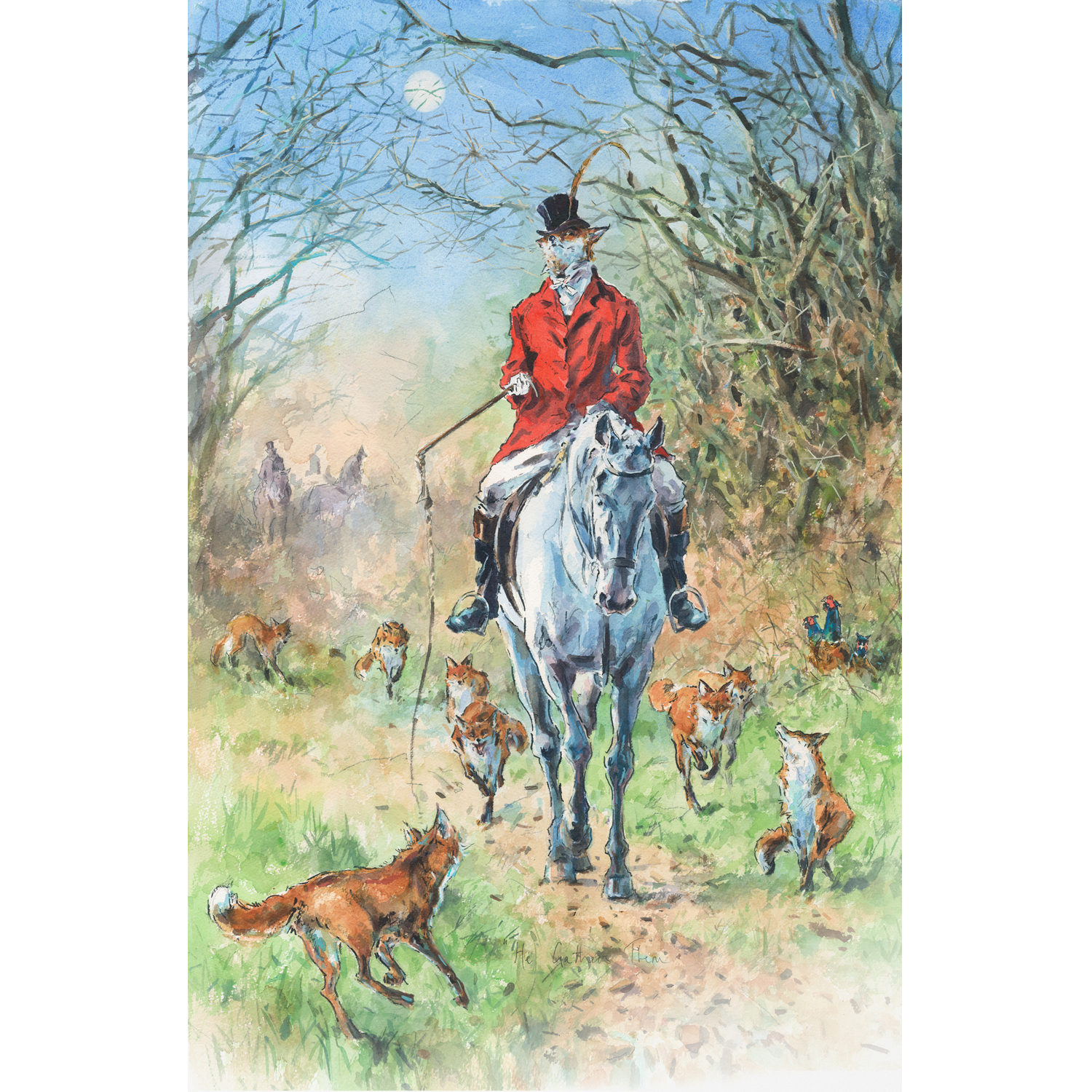 He Gathers Them by Jonathan Walker - Signed Limited Edition Print