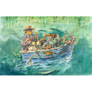 Stickleback Hunters by Jonathan Walker - Signed Limited Edition Print