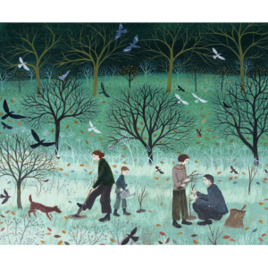 1843X Planting Trees 35/45 by Dee Nickerson