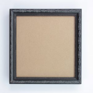 Ebony Vintage Style Frame - To fit 255mm x 243mm