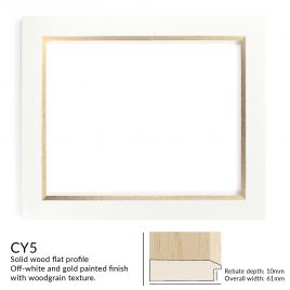 CY5 Custom Wooden Hand Finished Frame