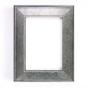 Silver Leaf Solid Wood Frame - To fit A4 image